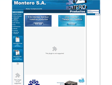 Tablet Screenshot of monterosa.com.ar